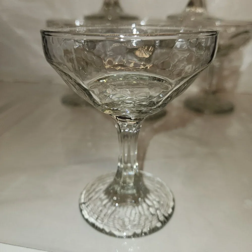Libbey Chivalry Shallow Champagne Glasses